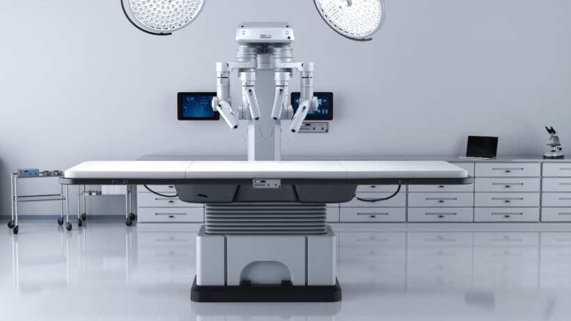 Table for spinal fusion surgery