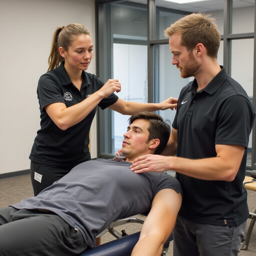 A physical therapist guiding an athlete through a leg-stretching exercise on a treatment table. community injury prevention program car seat suicide prevention bicycle safety injury prevention distracted driving injury prevention drowning helmets community injury prevention program injury prevention violence prevention distracted driving injury prevention community injury prevention program injury prevention injury prevention violence prevention violence prevention road safety car seat injury prevention car seat violence prevention injury prevention suicide prevention helmet car seat helmets injury prevention car seat suicide prevention
