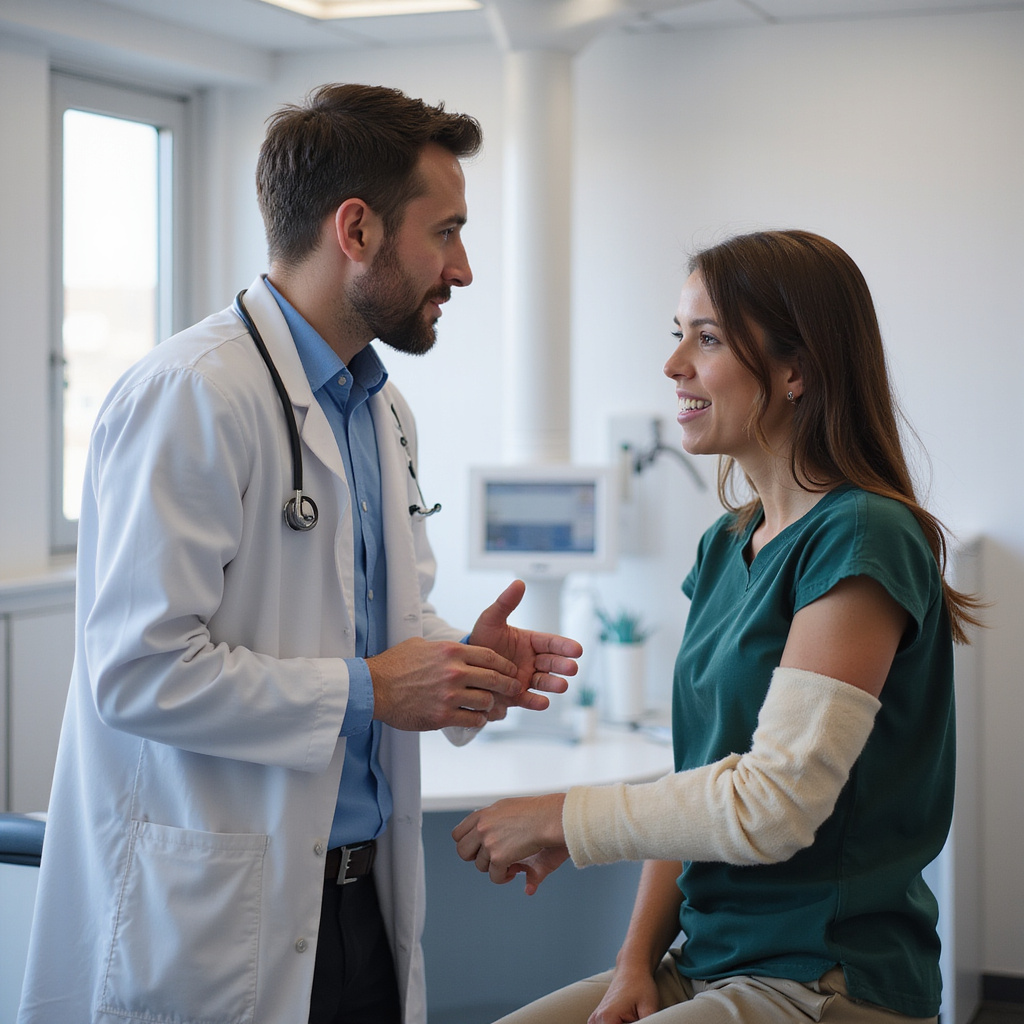 ALT TEXT: A doctor in a white coat attentively talking with an injured patient seated on an exam table in a bright clinic room prehabilitation cancer lung cancer surgery exercise exercise education exercise surgery physiotherapy cancer prehabilitation programs surgery physiotherapy surgery surgery education acl prehabilitation physical activity nutrition education physical activity cancer exercise programs for prehabilitation surgery physical activity cancer physiotherapy incentive spirometer lung cancer physical activity prehabilitation programs injury prehabilitation programs sports medicine cancer physical therapy physical therapy nutrition cancer treatment exercises surgery orthopaedics prehabilitation programs prehabilitation cancer prehabilitation programs exercise programs for prehabilitation hip cancer lobectomy exercise hip cancer exercise physical activity acl surgery education surgery education physical therapy cancer surgery exercise cancer injury cancer prehabilitation program prehabilitation program surgery exercise prehabilitation program education surgery orthopaedics exercise lobectomy prehabilitation injury cancer treatment surgery exercise exercise programs for prehabilitation cancer lung cancer exercise sports medicine surgery cancer education prehabilitation program prehabilitation surgery surgery physiotherapy surgery sports medicine prehabilitation programs prehabilitation program cancer treatment physical therapy cancer education cancer exercise exercise lung cancer hip physical activity sports medicine cancer surgery physical activity prehabilitation programs exercise lobectomy surgery prehabilitation programs cancer surgery cancer surgery prehabilitation program orthopaedics nutrition nutrition cancer surgery strength training physical activity prehabilitation programs lobectomy cancer education prehabilitation programs exercise sports medicine cancer