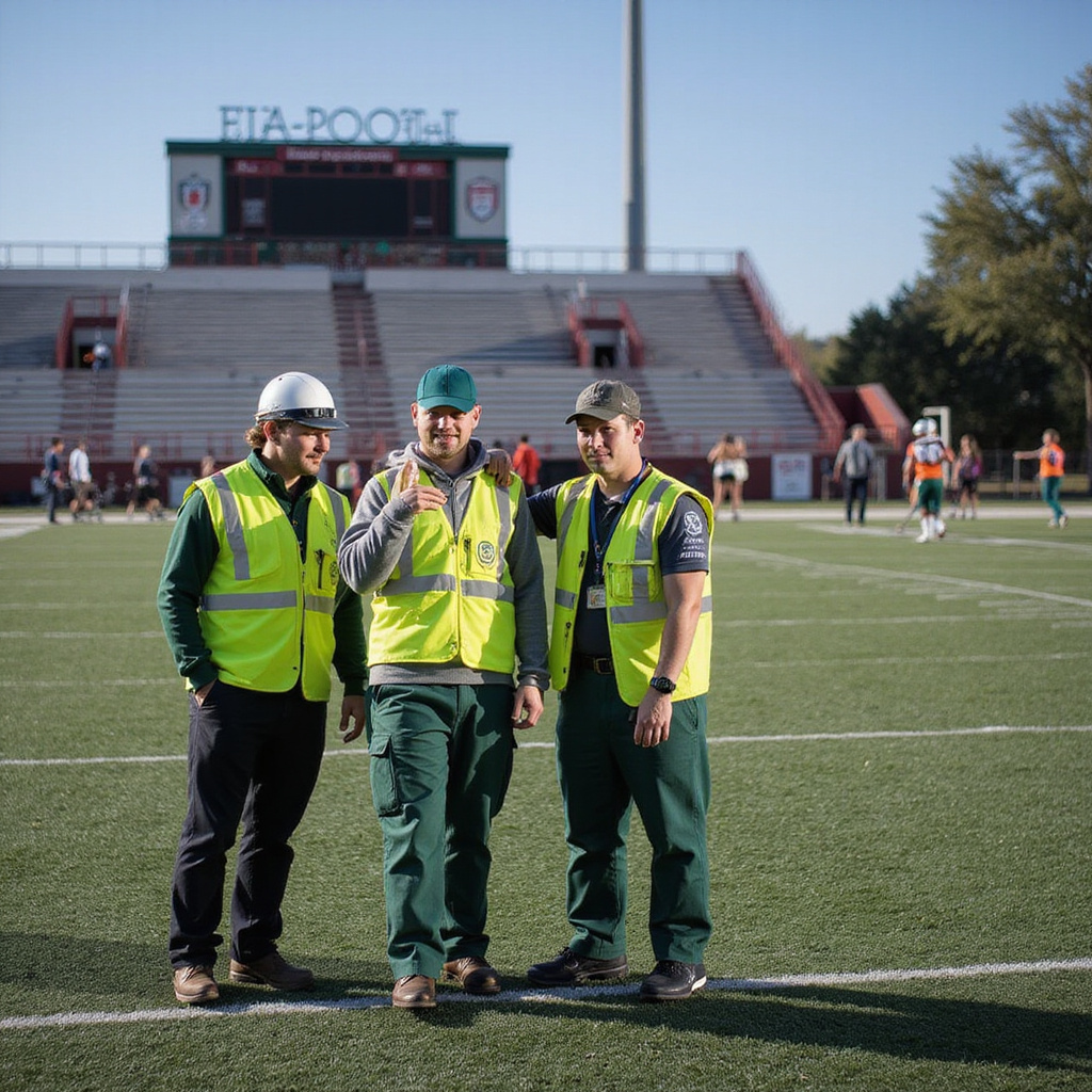 Four medics in uniforms standing on the sideline of a football field, ready to assist players medical equipment shoulder physical therapist team physician medical examination emergency care sports medicine physical therapists athletic trainers medical services medical emergencies physical therapist ankle sports medicine hip athletic trainers medical services medical examination physical therapist ncaa emergency care sports medicine spine team physician athletic trainers team physician physical therapist spinal cord injury sports medicine medical emergencies sports medicine team physician medical services athletic training football athletic trainers rehabilitation team physician knee healthcare professionals medical services sports medicine elbow medical services emergency care spine emergency care football concussion protocols knee team physician team physician athletic trainers hand shoulder spine elbow football athletic training sports medicine knee team physician athletic trainers spinal cord injury sports medicine medical examination team physician medical emergencies sports medicine elbow football orthopedic sports medicine team physician team physician concussion protocol