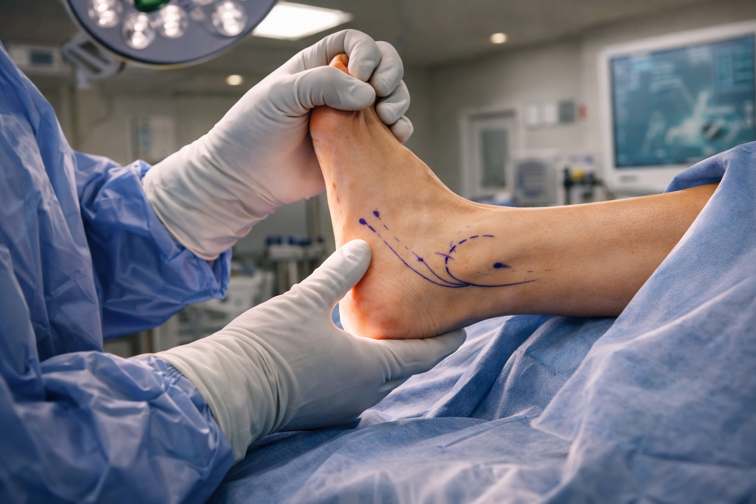 medical scene of an ankle surgery in a modern operating room ankle sprain ankle sprains ligament rehabilitation ligament ligament ligament ankle sprains ankle instability procedure rehabilitation rehabilitation ligament ligament physical therapy ankle instability repair ankle sprains ankle sprain ligament physical therapy ankle instability procedure rehabilitation arthroscopy ligament ligament brostrom procedures rehabilitation