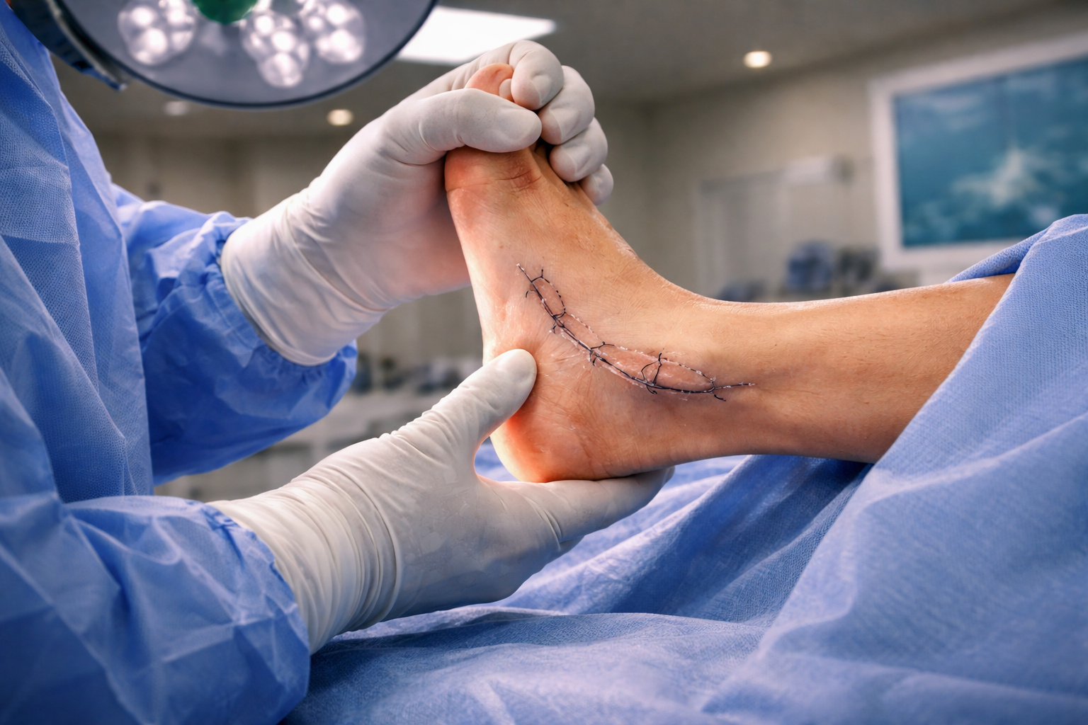 medical scene of an ankle surgery in a modern operating room ligament ligament ankle sprains ligament ligament ligament rehabilitation minimally invasive ligament ligament minimally invasive ligament ankle sprain ligament rehabilitation ankle sprain ligament ligament ligament ligament brostrom procedure ankle sprain orthopedic surgeon rehabilitation ankle sprain physical therapy