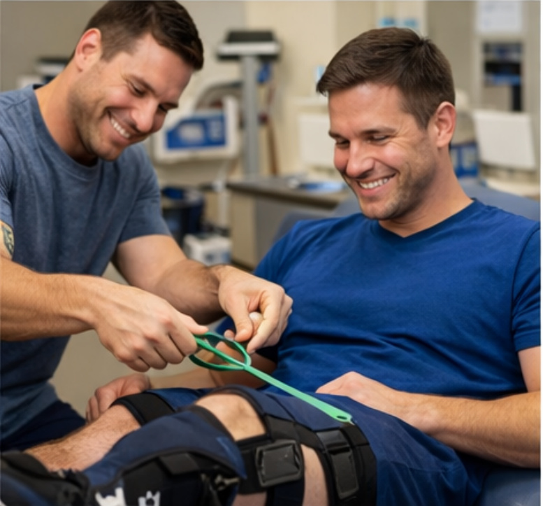 Physical therapist assisting patient with knee rehabilitation after LCL reconstruction surgery surgery surgery knee lcl reconstruction knee replacement surgery surgery knee lcl reconstruction knee lcl reconstruction surgery lateral collateral ligament reconstruction knee lcl reconstruction surgery surgery surgery surgery surgery surgery