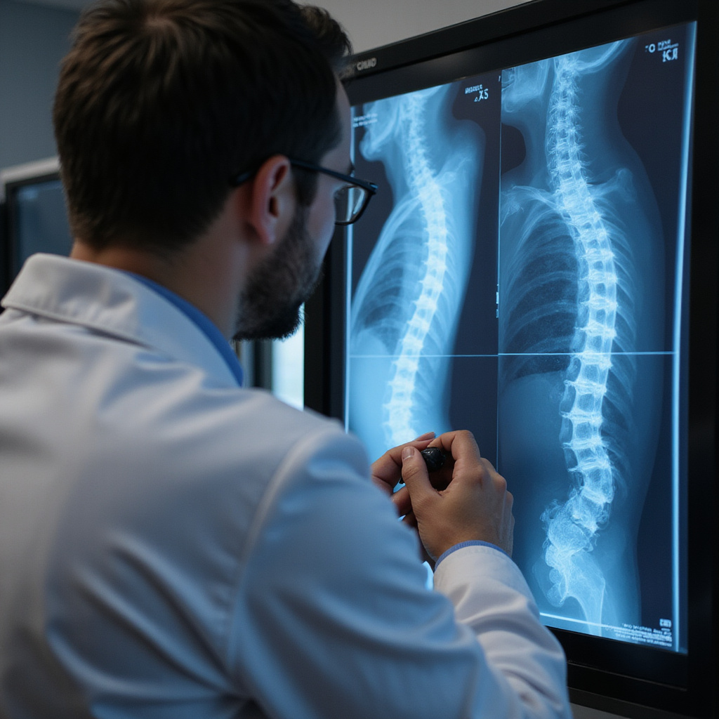A doctor in a white coat attentively examining a spine X-ray on a lightbox, evaluating the vertebrae alignmentosteotomy scoliosis pedicle scoliosis research society screw pedicle scoliosis spinal deformity pedicle scoliosis lumbar minimally invasive spinal surgery corrective spinal deformity surgery scoliosis corrective spinal deformity surgery corrective spinal surgery percutaneous scoliosis corrective surgery for spinal deformity corrective spinal surgery screw corrective spinal deformity surgery scoliosis spondylolisthesis scoliosis lumbar osteotomy lumbar artificial disc replacement corrective surgery for spinal deformity corrective spinal deformity surgery pedicle screw scoliosis corrective spinal deformity surgery spinal deformity spinal fusion corrective spinal deformity surgery spinal alignment surgery scoliosis spinal deformity scoliosis research society lumbar scoliosis corrective spinal deformity surgery scoliosis lumbar spinal fusion lumbar corrective surgery for spinal deformity spinal fusion spinal deformity scoliosis research society spinal deformity spinal deformity corrective spinal surgery screw spinal deformity scoliosis corrective spinal deformity surgery spinal decompression screw corrective spinal surgery scoliosis scoliosis corrective spinal deformity surgery corrective surgery for spinal deformity scoliosis scoliosis scoliosis scoliosis pedicle pedicle scoliosis scoliosis corrective spinal surgery kyphosis kyphosis
